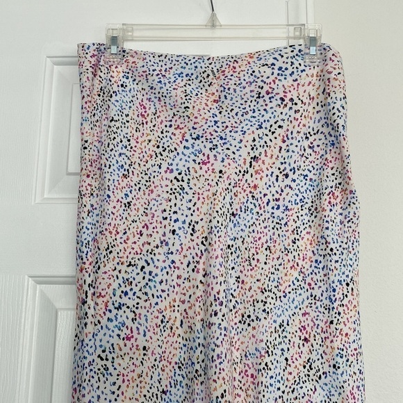 AFRM multicolored long slip skirt. - Picture 4 of 12